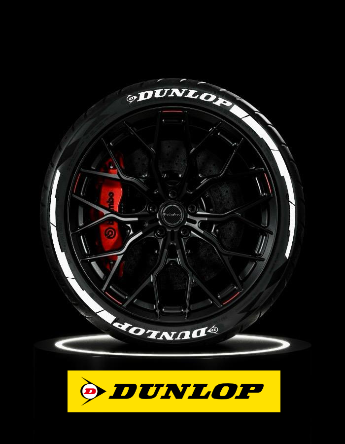 Dunlop mit Blockwings im Komplett Set Inkl. Primer und Tire Cleaner-Version 2025