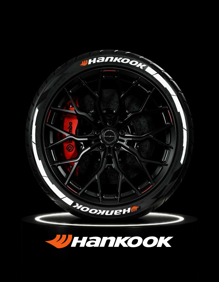 Hankook mit Blockwings im Komplett Set Inkl. Primer und Tire Cleaner-Version 2025
