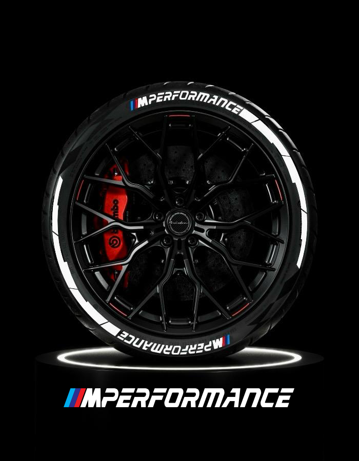M Performance mit Blockwings im Komplett Set Inkl. Primer und Tire Cleaner-Version 2025